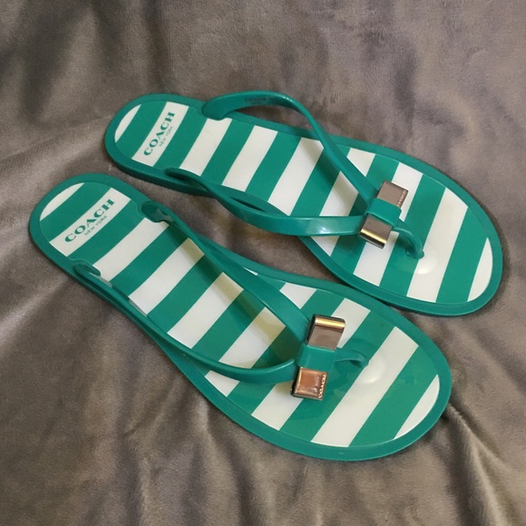 Coach Flip Flop Thong Sandals - Picture 4 of 7